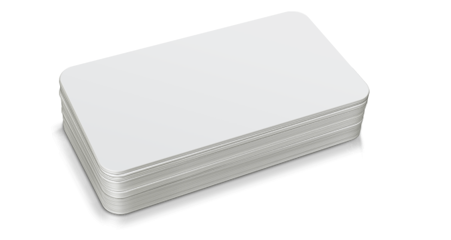 Carte en PVC blanche : l’essentiel à savoir